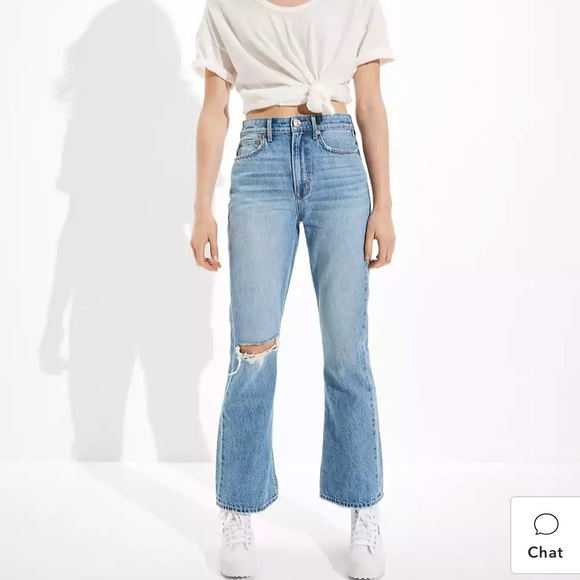 American Eagle Outfitters Denim - American Eagle Highest Rise 90’s Flare Ankle Jeans